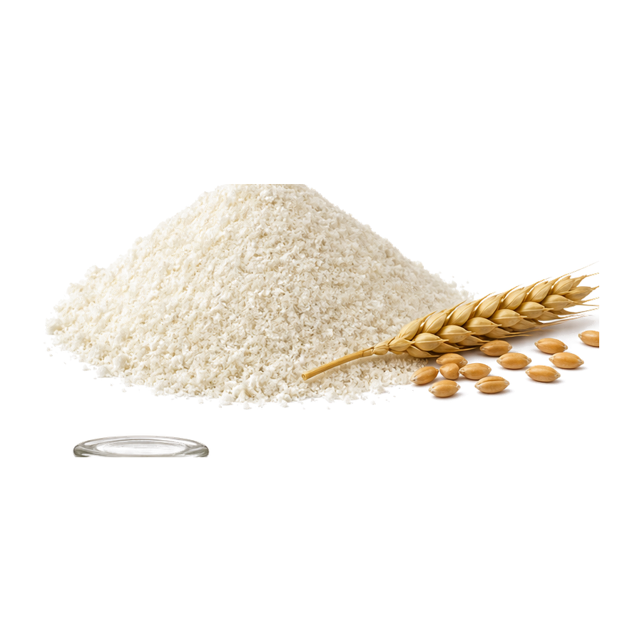 Photoreal Old Chemistry Alpha-Amylase ingredient on a transparent background