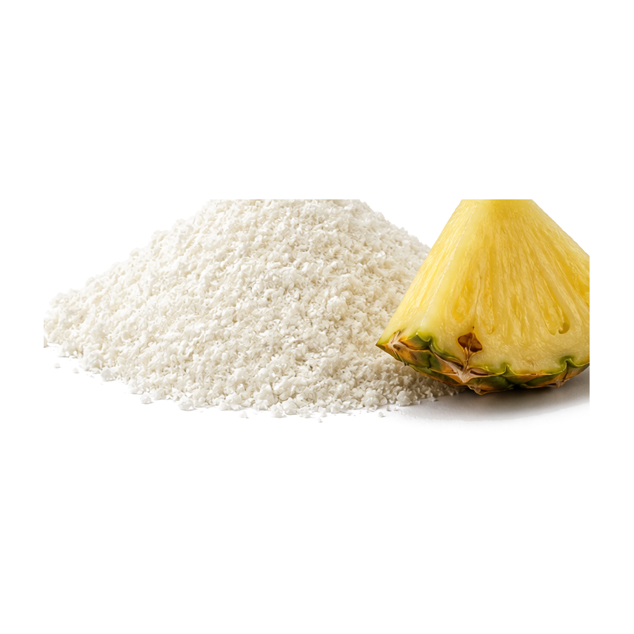 Photoreal Old Chemistry Bromelain ingredient on a transparent background