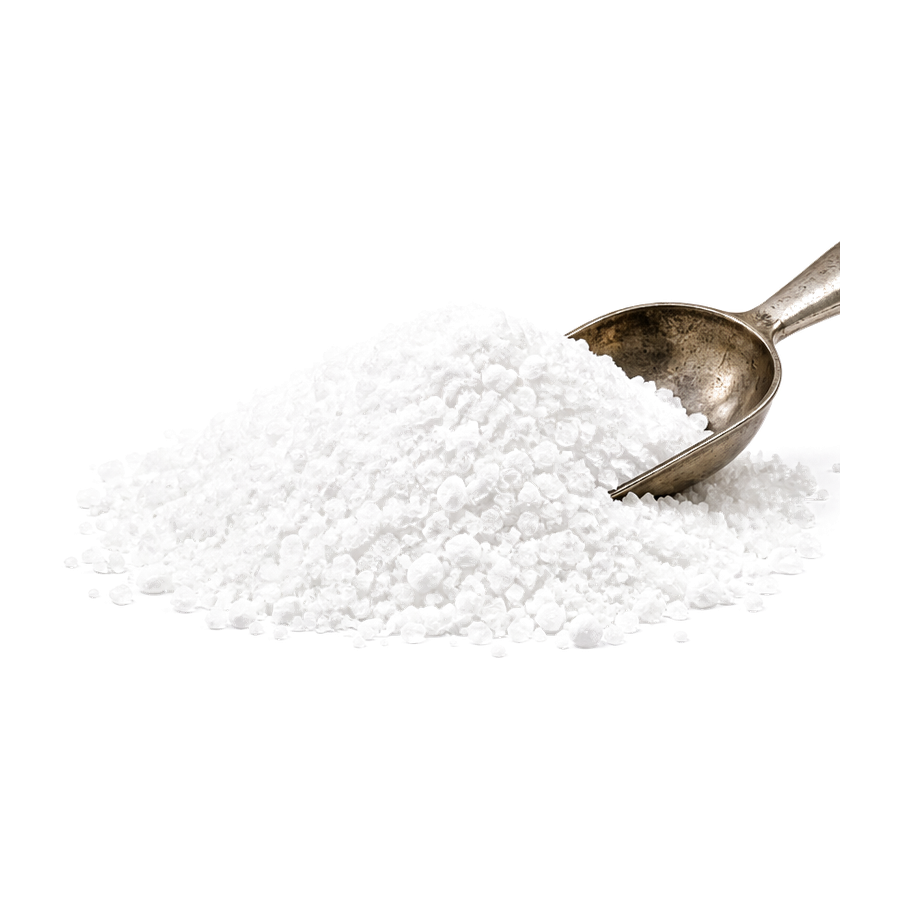 Photoreal Old Chemistry Sodium Carbonate ingredient on a transparent background